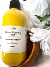 Load image into Gallery viewer, Turmeric &amp; Carrot Brightening Lotion
